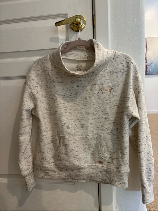 Justice Other - Justice Cream Marled Cowl Neck Sweater